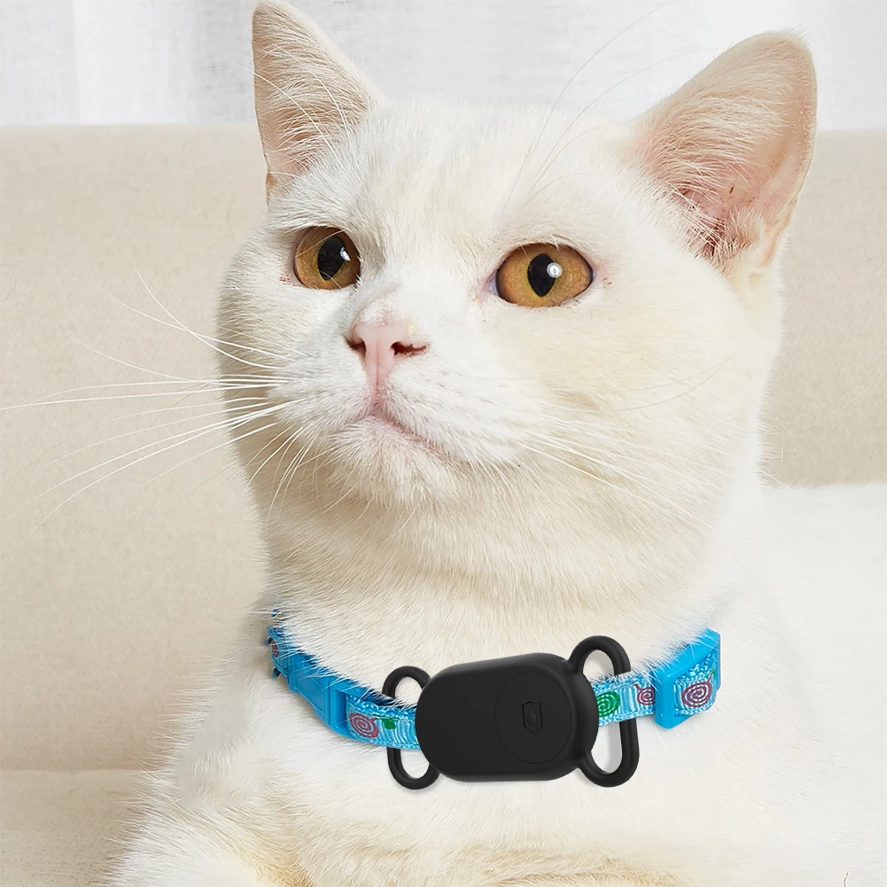 Silicone Case Dustproof Protective Cover Dog Collar Holder Anti-Drop Finder Sleeve Accessories Anti-Scratch for Galaxy SmartTag2