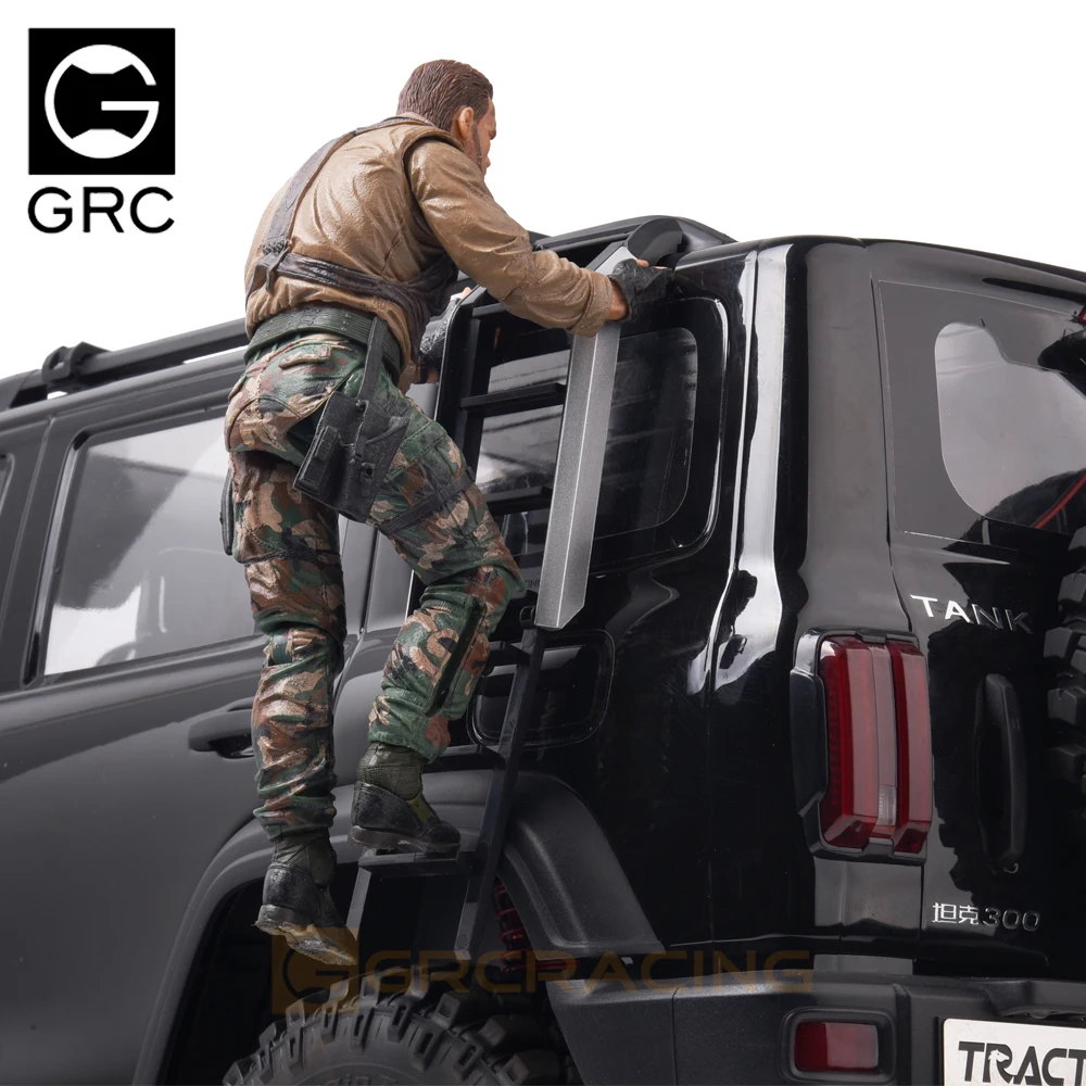 GRC Échelle Pliable KM TANK300 1/8 RC - Accessoire Simulation Alliage G172M
