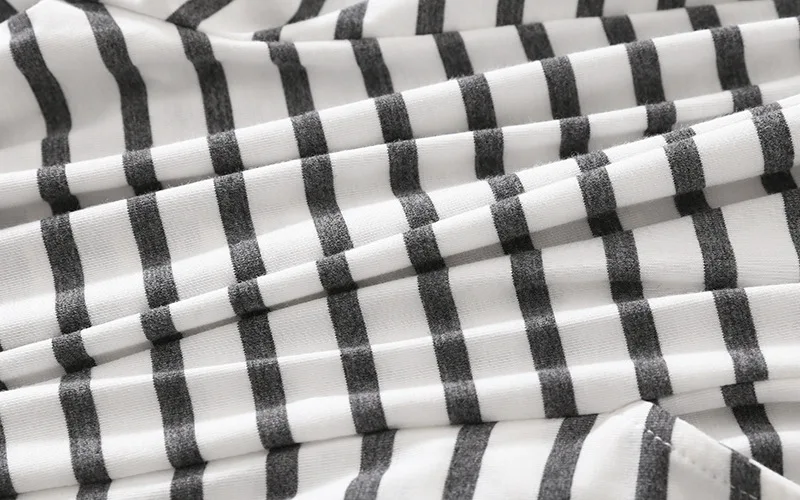 Dames pyjamabroek gestreept lichtgewicht en ademend voor lounge_voghion.com