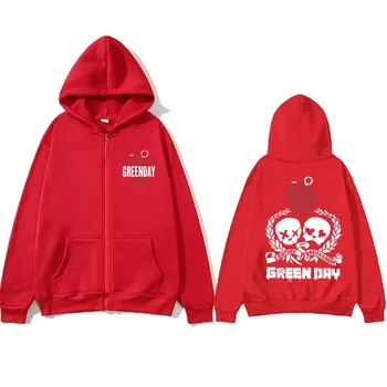 2025Fashion العصرية شخصية مطبوعة زيبر هوديي مريحة متعددة الاستخدامات للجنسين فضفاضة عارضة الرياضة البلوز 5