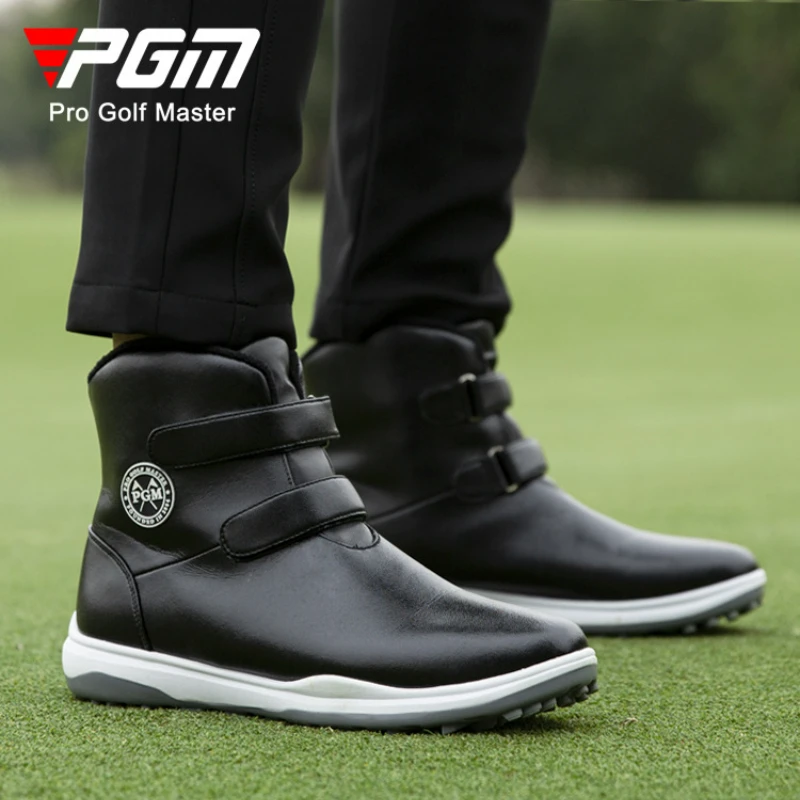 Golf Shoes PGM Women's Golf shoes Anti-slip Fleece lining Sports shoes Autumn winter Waterproof Casual boots Wear XZ196