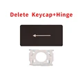 Delete keycap Hinge