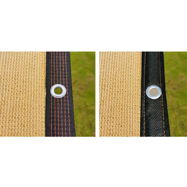 Terasz Háztáji Napsütéses Háló Grommhets Vízálló Erős Árnyékolás Szakítószilárdságú Shadecloth Az Udvar Kertjének Üvegházához