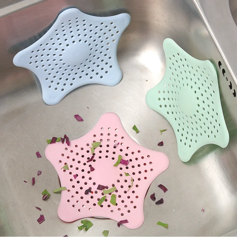 

1Pc Sewer Outfall Strainer Sink Filter Anti-blocking Floor Drain Hair Stopper Catcher Kitchen Accessories Bathroom Accessories