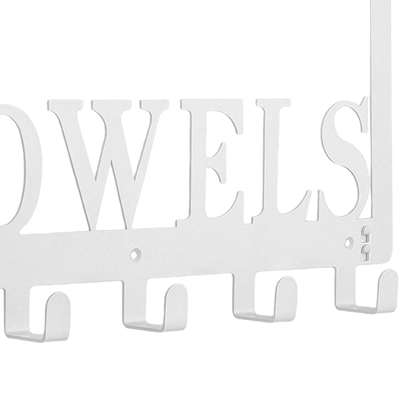 Stainless Towel Rack, Bathroom Organizer Rack, Storage Decor Hang Door Hooks , for Bedroom Cabinet Coat Bathrobe Towel