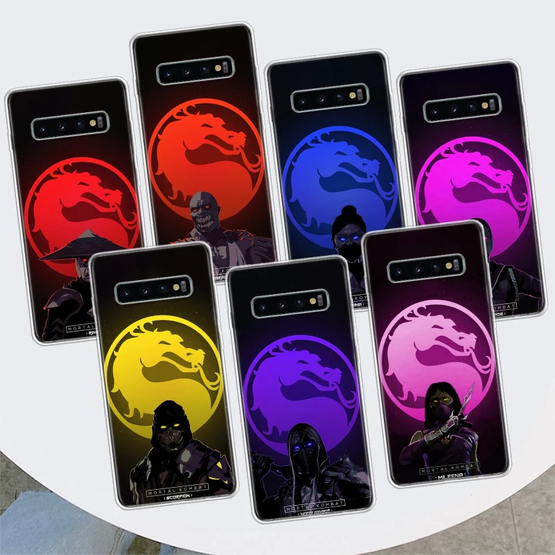 Custodia Per Telefono Scorpion Zero Sub Mortal Kombat Per Samsung Galaxy S24 S23 S22 Ultra S21 S20 Fe S10 Plus S10E S9 S8 + Shell Coque