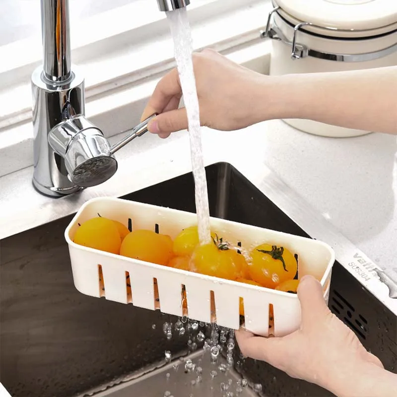 1PC PET Preservation Box with Lid and Handle Divided Serving Tray Refrigerator Frozen Storage Box Kitchen Seasoning Containers 5
