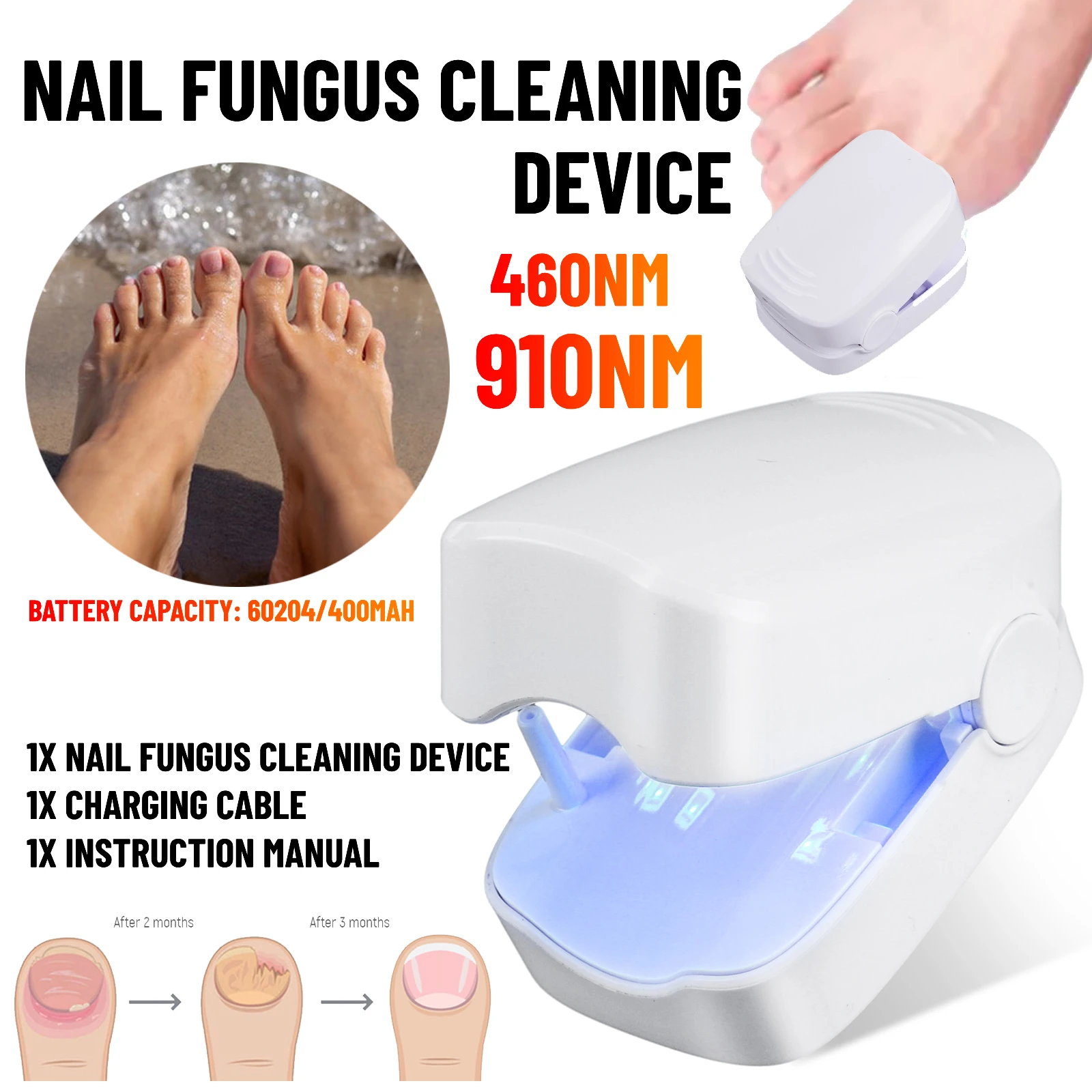 Nail Fungus Repair Laser Device for Foot Care