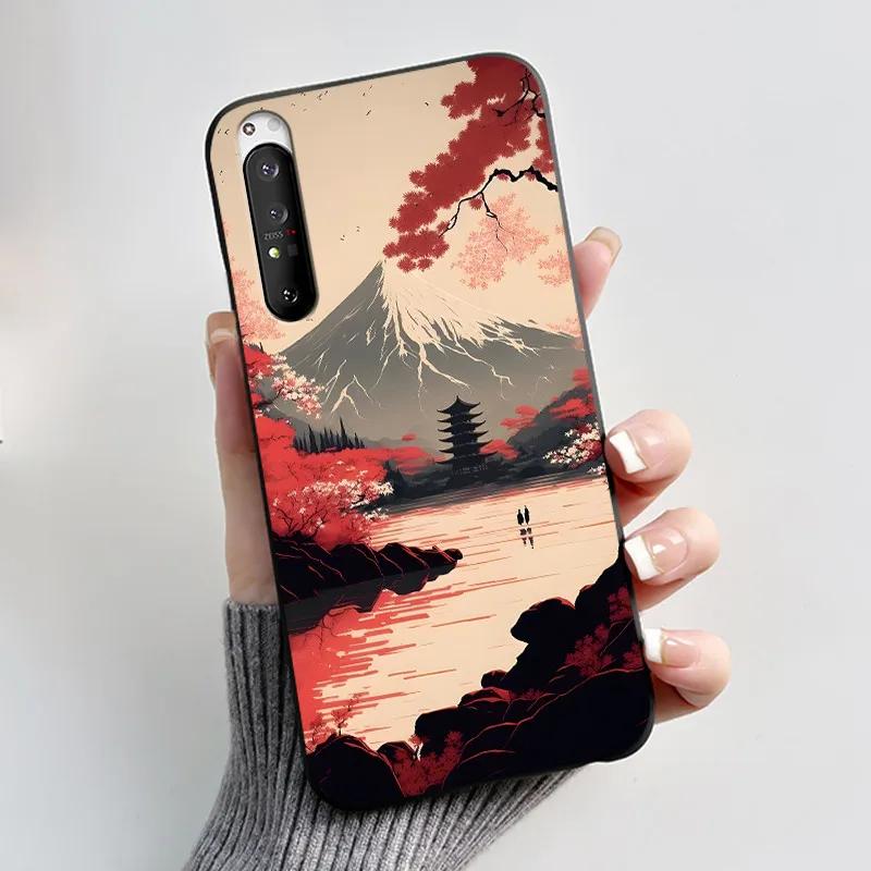 Luxury Cute Cat & Love Rabbit Black Silicone Soft Phone Case