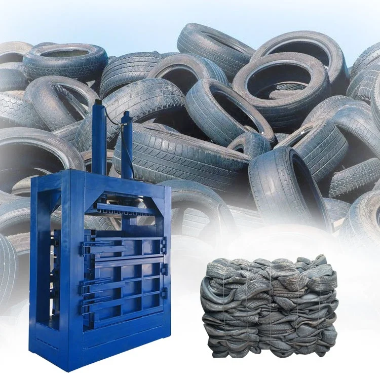 Plastic Metal Scrap Garbage Compressor Compactor Hydraulic Baler Machine