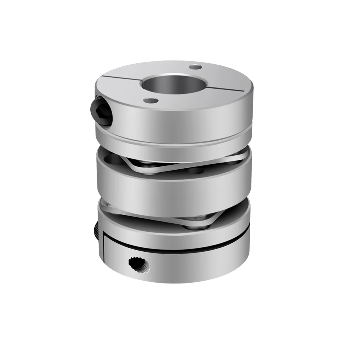 Aluminum alloy D26L35 double diaphragm coupling elastic connector D26mm L35mm ball screw step servo motor encoder computer