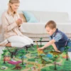 Simulated Dinosaur Toy Set Animal Solid Model Dinosaur Children's World Educational Toys Dinosaur World Game Puzzle Toy Gifts 5