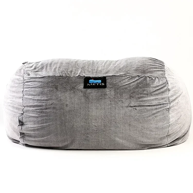 6ft lazy sofa bed giant large big xxl xxxl bean bag lazy sofa foam stuffed lounger cover