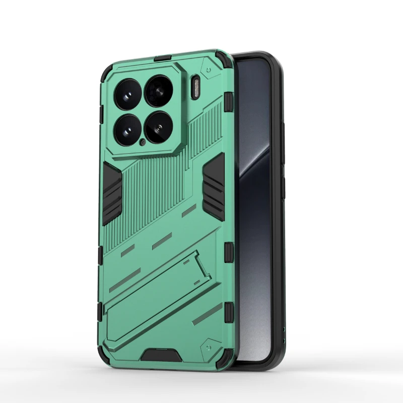 Shockproof Armor Anti-Fall Phone Case with Kickstand and Reinforced Corners