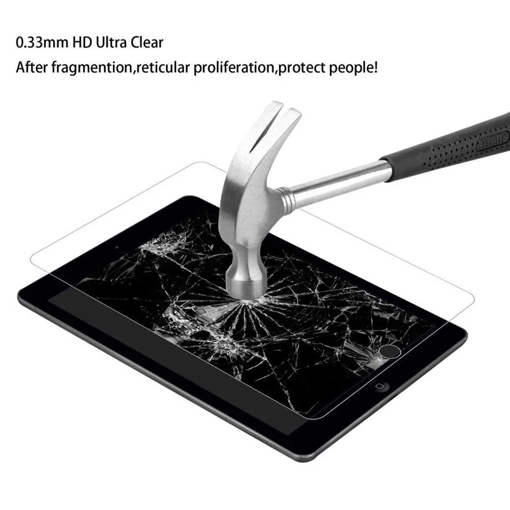 New For iPad 9.7 (2018 Version) 6 6th Gen A1893 A1954 Touch Screen Digitizer  Glass With Home Button +Tools+Tempered Glass - AliExpress