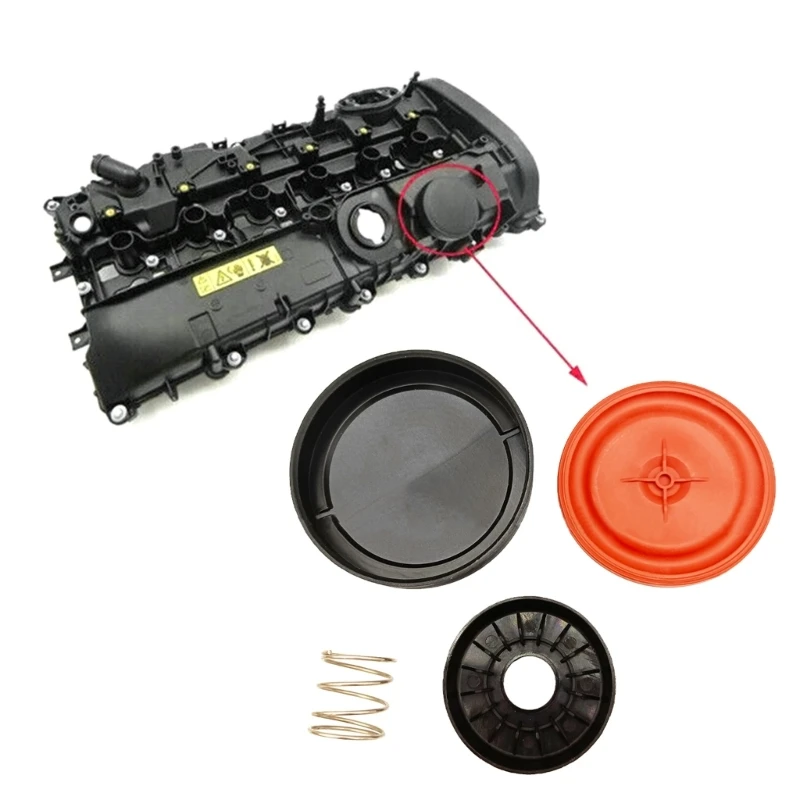 11127645173 For BMW B58 Engine PCV Valve Cover Repair Kit With Membrane For BMW F20 F21 F22 F23 F30 F31 F34 F32 F33 F36 G30