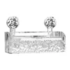 Bathroom Shelf Wall Mounted Non Perforated Suction Cup Storage Basket With Glacier Pattern For Home Storage Products 6