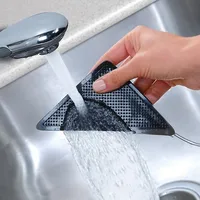 1/4pcs Rug Carpet Grippers Triangle Rubber Mat Sticker Reusable Non Slip Silicone Washable Grips Home Bath Room Corners Pads - Image 5