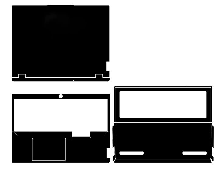 Adesivo In Vinile In Fibra Di Carbonio Decalcomanie Della Pelle Cover Per Lenovo Legion 5 Pro 16 "Gen 8 Legion 7I Pro Gen8 16 2023 Laptop Da 16 Pollic