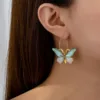 26323-2db11f.jpg Butterfly Colored Elegant Earrings Cute and Exquisite Accessories for Women
