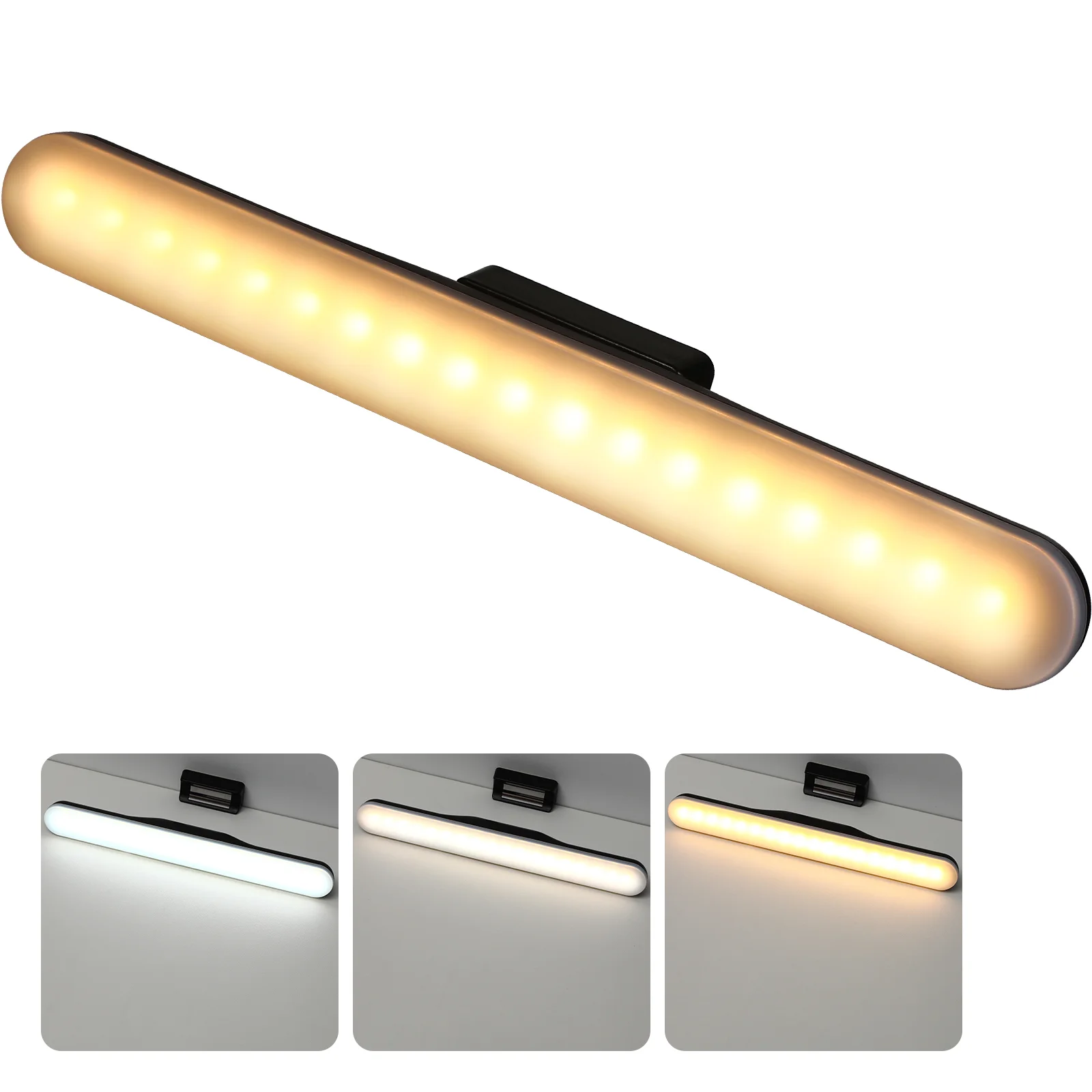 

Under Cabinet Light 36LEDs Makeup Light USB Charging Reading Lamp for Closet Bedroom Kitchen