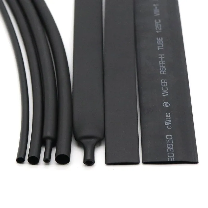 Heat Shrink Tubing 1M 3:1 Heat Shrink Tube With Double Wall Glue Tube Diameter 3.2/4.8/6.4/7.9/9.5/12.7/15.4/19.1/25.4/30/39/50mm