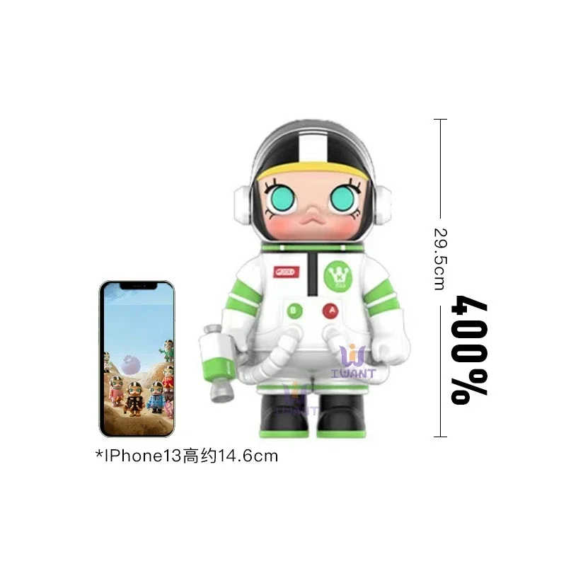 thumbnail image 1 of Figura de anime 400% Space Molly Maga Colección Serie especial de primavera Serie de regreso Molly Fashion Play Doll Decoración Regalo, 1 of 5