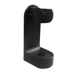Electric Wall-Mounted Toothbrush Holder and Organizer - Traceless, Space-Saving Bathroom Accessory (Black)