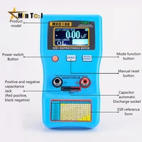MEC-100 ESR Capacitance Ohm Meter Measuring Capacitance Resistance Capacitor Circuit Tester Capacitor Tester 2