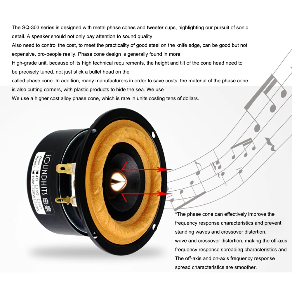 Lyele Audio 3 inch full-range speakers HiFi unit computer bluetooth audio home theater DIY high school bass full-range speakers