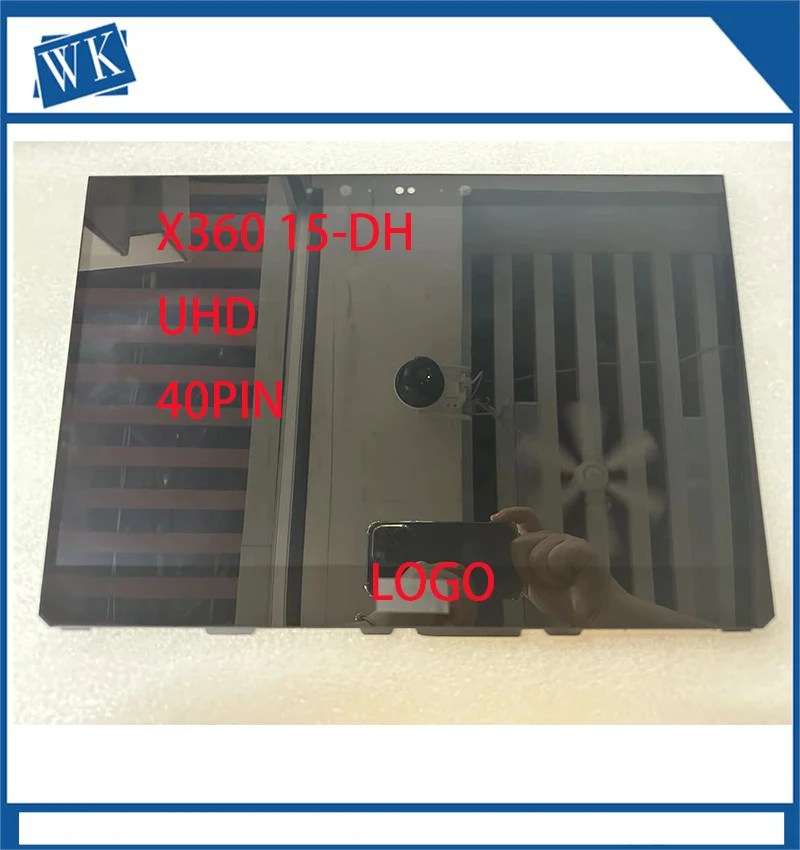 

3,5-дюймовый ЖК-дисплей ekran paneli dokunmatik ekran cam sayısallс tırıcı meclisi + çerçeve in for Envy x360 15-DH 4K UHD serisi