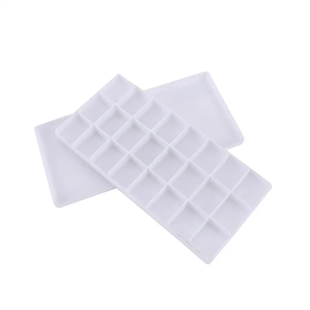 커버가 있는 페인트 세트, 학생용 아크릴 페인팅, 미술 그림 그리기, 수채화 그리드 페인팅 용품, 컬러 팔레트