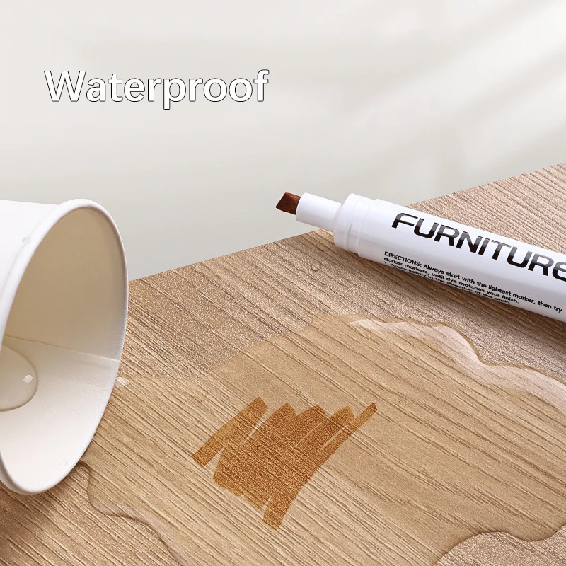 12 Colors Furniture Touch Up and Repair Marker Pen Wood Scratch Restoration Kit Patch Paint Pen Large-Capacity Marker 4