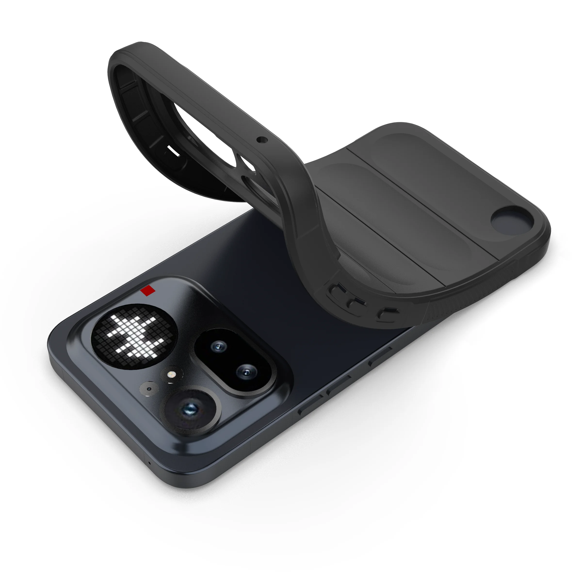 Anti-Fingerprint Soft TPU Rubber Phone Case