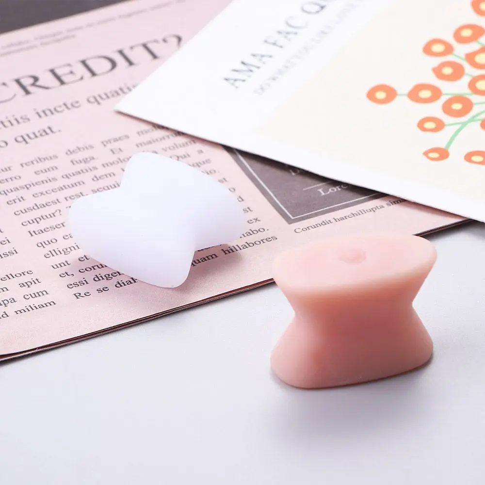 White Thumb Protector Nail Art Tool Pedicure Care Foot Divider Separatori Per Unghie Dei Piedi Thumb Valgo Corrector Toe Raddrizzatore