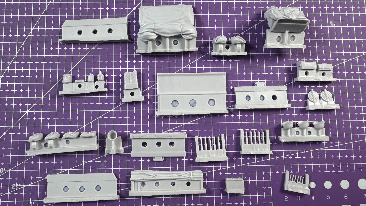 1/35 캐스팅 레진 모델 조립 키트, GK, 윌리스 수정 부품, 도색되지 않음