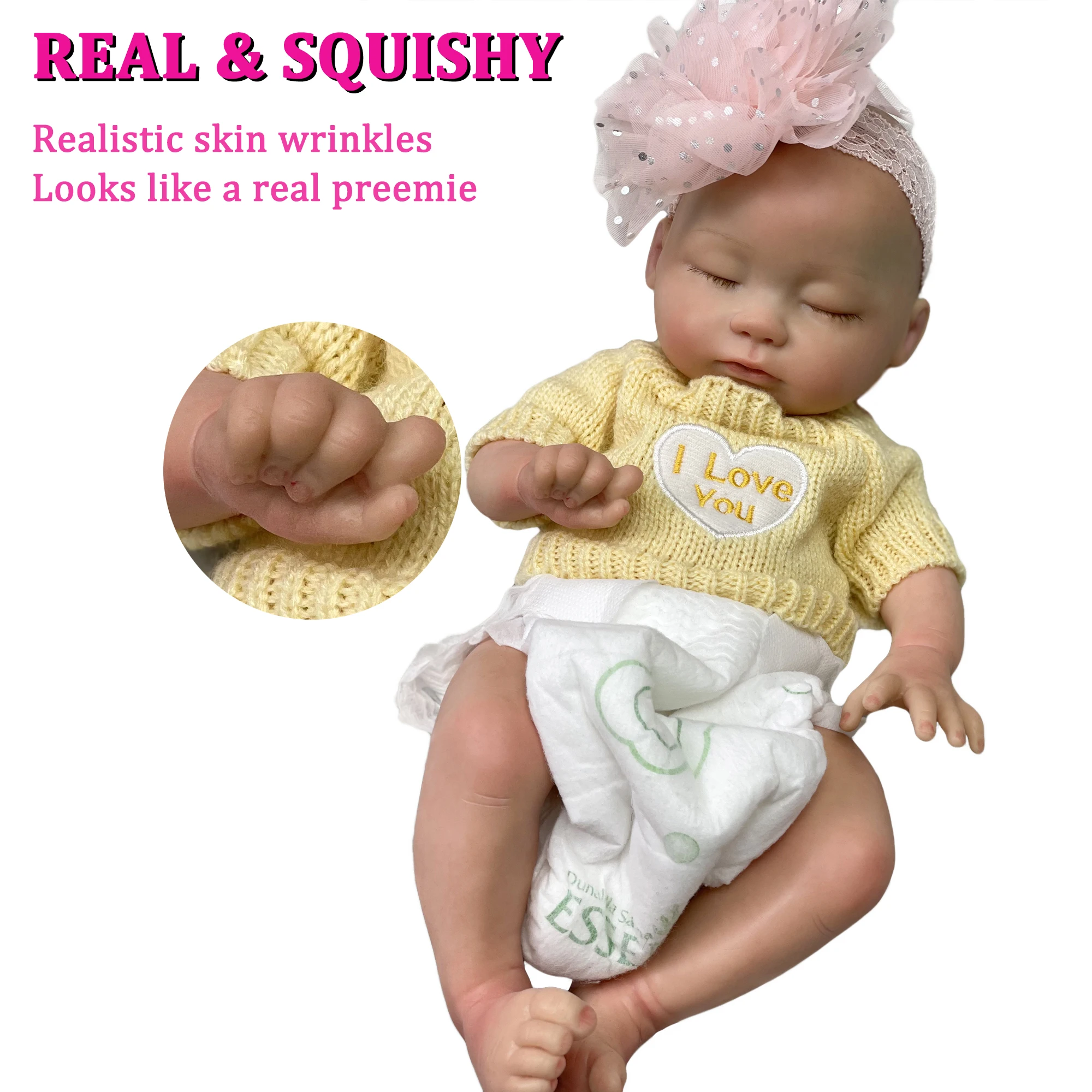 Lifelike Reborn Baby Dolls Silicone Full Body Boys,Anatomically Correct  Washable Toy Doll,Realistic Baby Dolls for Boy 22 Inch