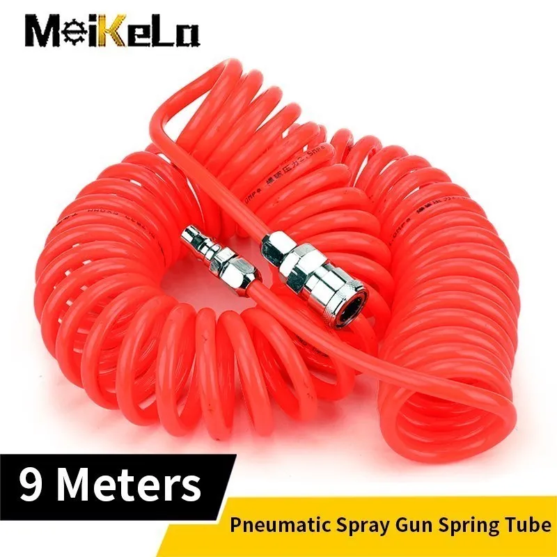 Tubo Meikela per compressore Air Tool 9M ad alta pressione PU tubo tubo  molla a Gas spirale pneumatica - AliExpress