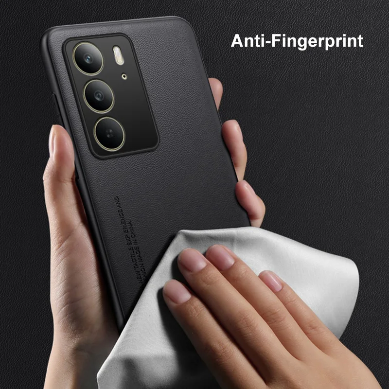 Luxury PU Leather Shockproof Phone Case with Full Protection
