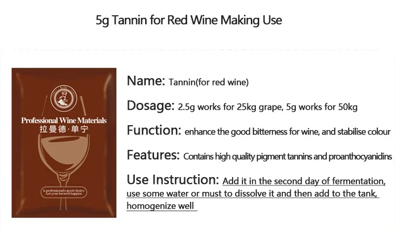 Tannin Air lock 5pcs 1pcs Gift Wine Brewing Alcohol Making Home Fermentation Airlock Seals Beer Fermenter Bucket