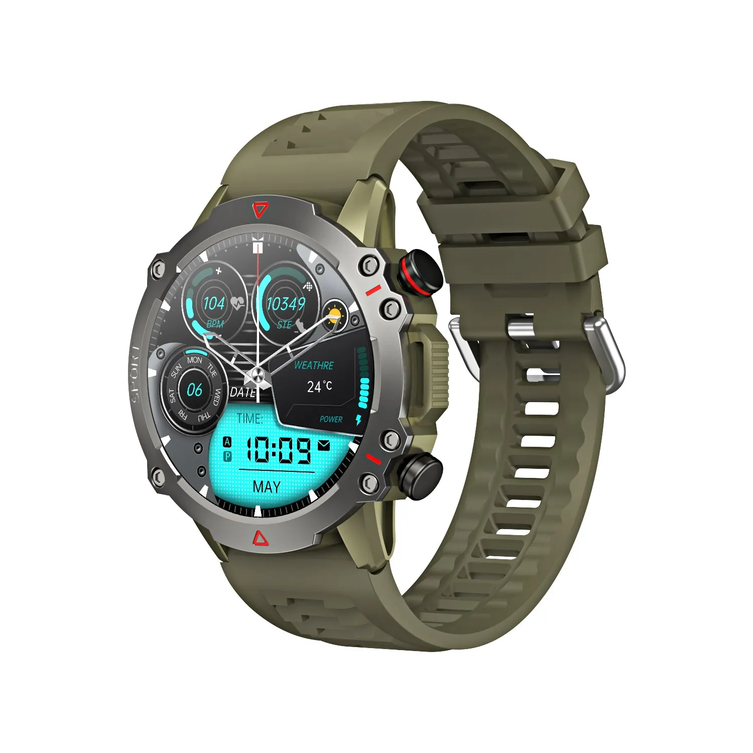 FOBASE 1.43 AMOLED TF10 PRO ߿ ߰  BT ȭ Ʈ ġ,  ƮϽ ƮĿ,  , ȵ̵ IOS