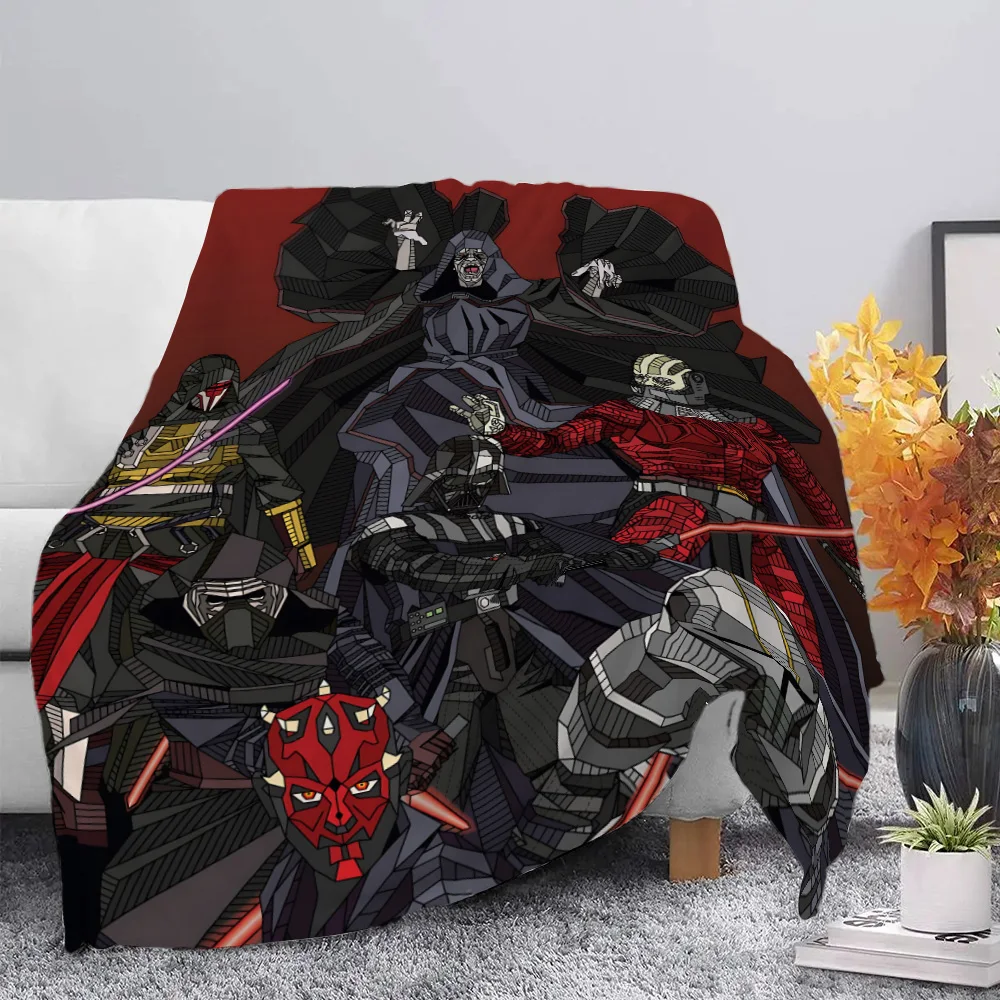 Hot Classic Movies w-w-Wars Printed Picnic Blankets-StarS Warm Blanket Soft and Comfortable Blanket Home Travel Birthday Gift 5