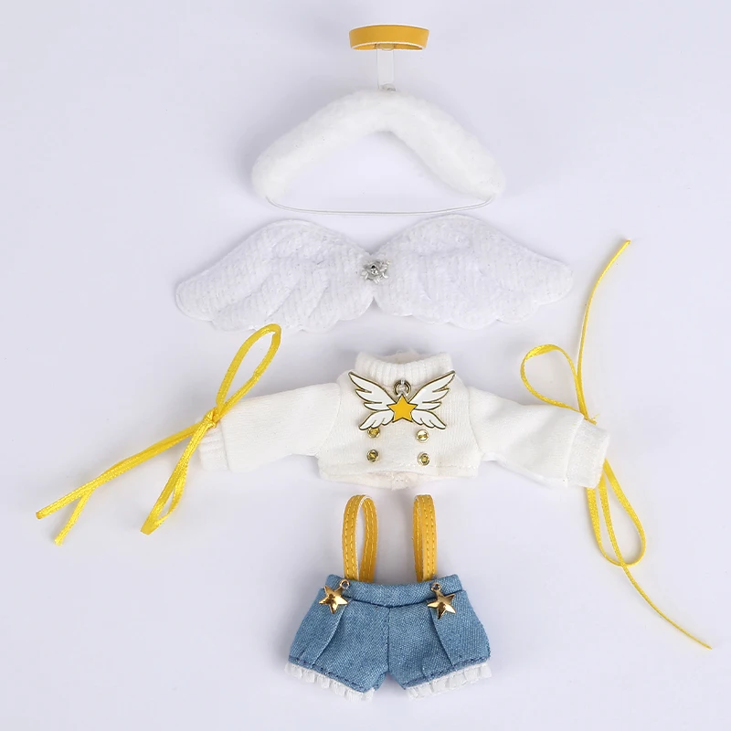 Ob11 Doll Angel Clothes Shorts Demon Suit Coat Dolls Clothes Accessories Suitable For Molly, Gsc, Obitsu 11, P9, 1/12bjd Doll 5
