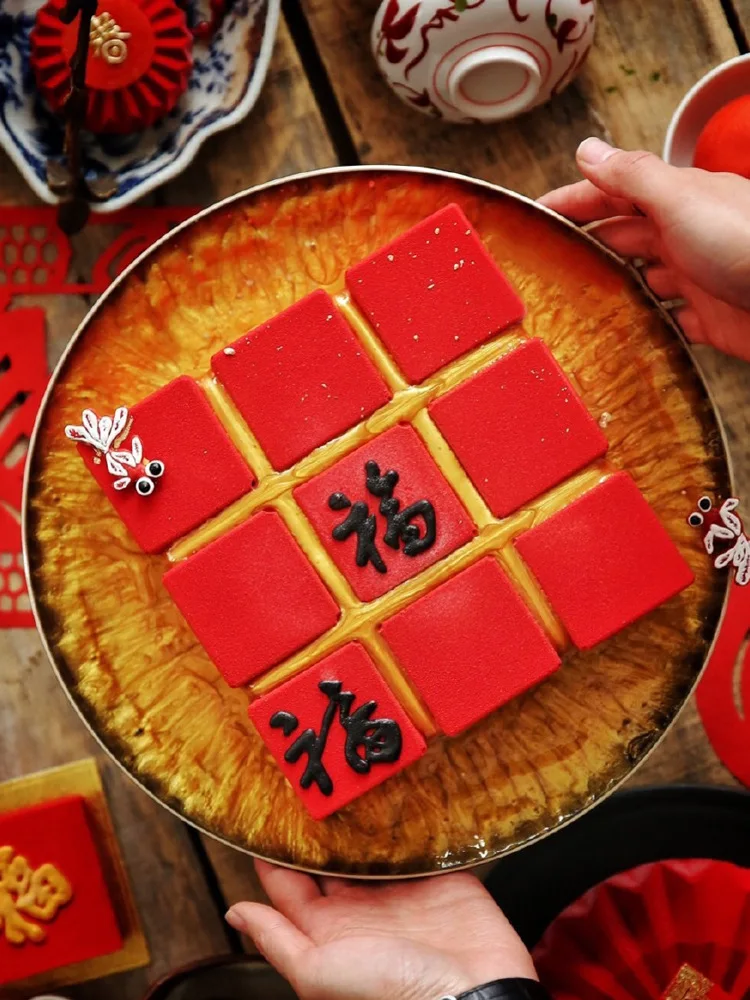 

Cube Jiugongge Photo Frame Stand Epoxy Mould Silicone Mould DIY Crafts Home Decoration Casting Tool Mother's Day Mould