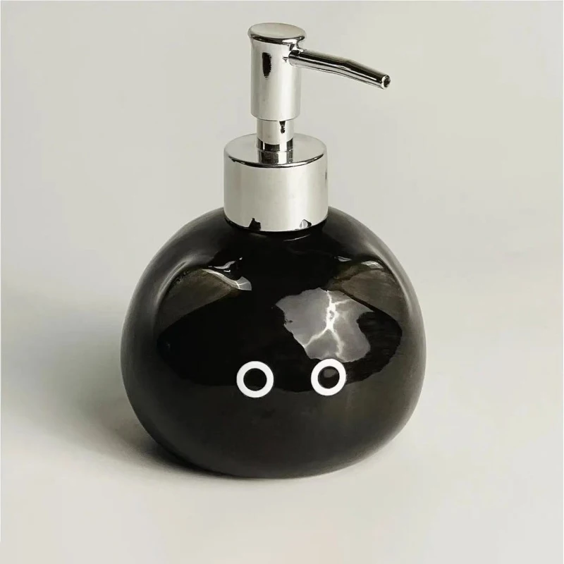 Ceramic Siamese Cat Liquid Soap Dispenser Bottle
