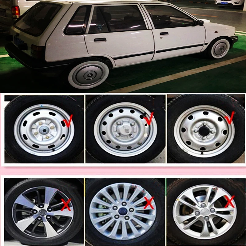4pcs/set Car Accessories Hubcap 14 inches 15 16 13 12 14 inch wheel caps Car supplies Rim tire 15 tire caps cover