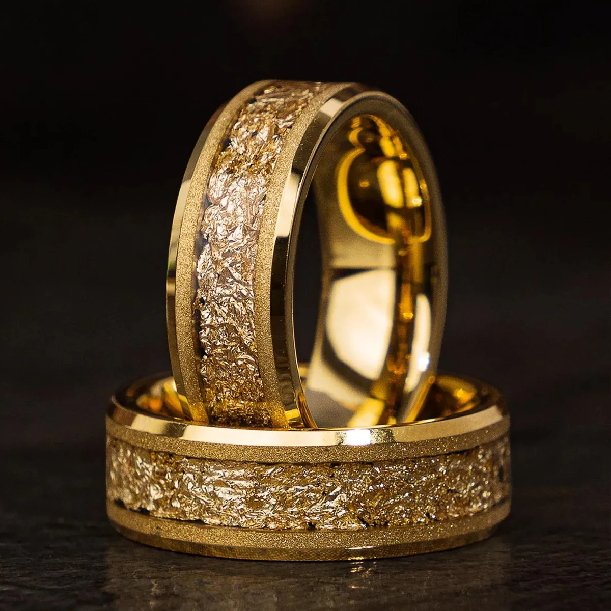 8 مللي متر خاتم كربيد التنغستن للرجل مجوهرات الأزي...