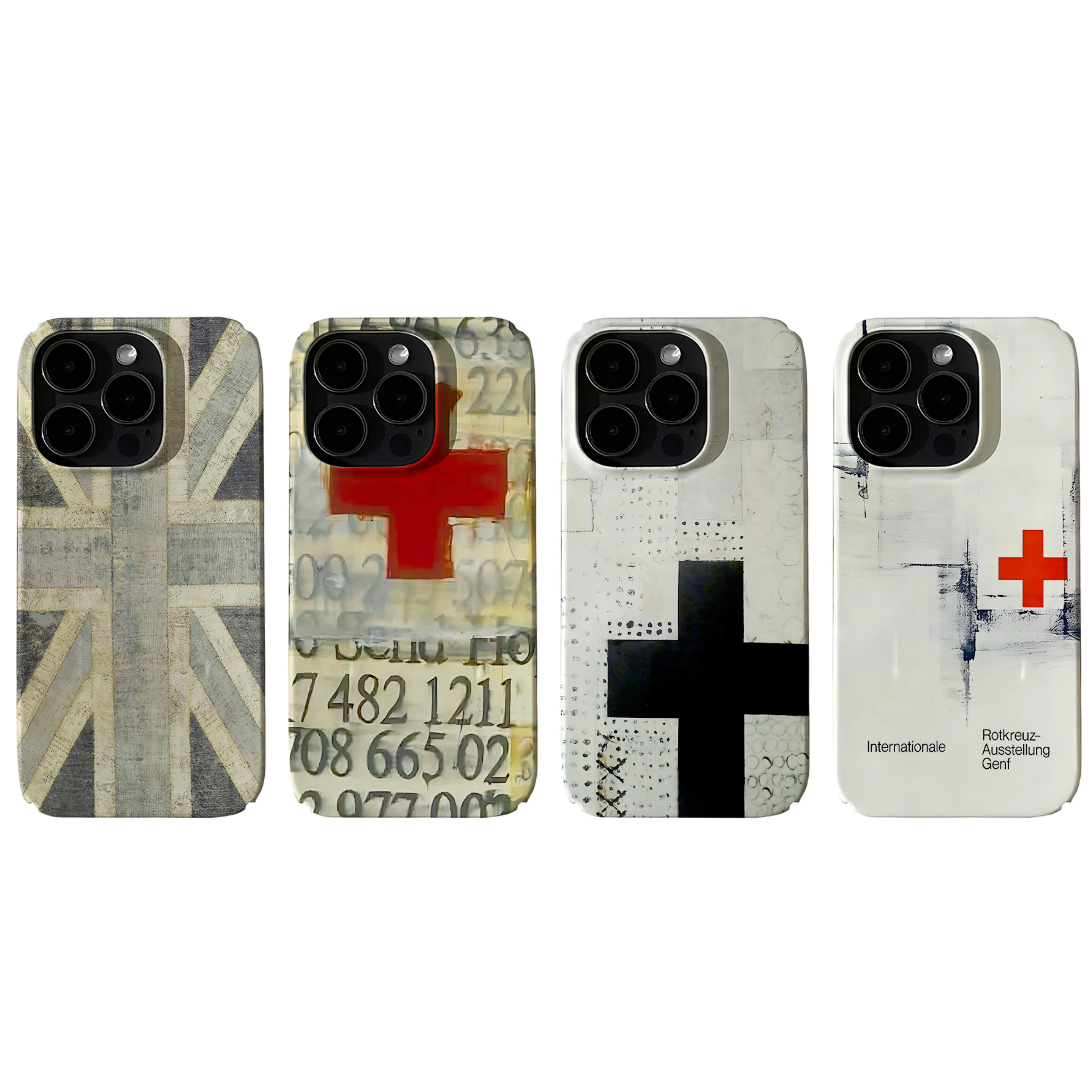 รูปสินค้า เคสกากบาทเรโทร ปกป้อง iPhone ทุกรุ่น