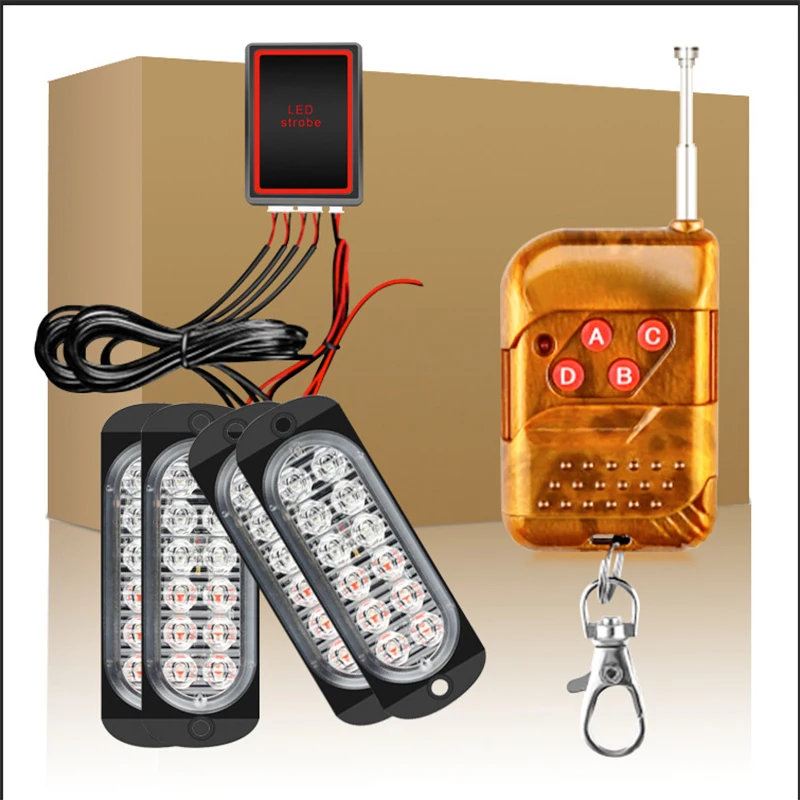 Remote Controlled LED Beacons and Strobes