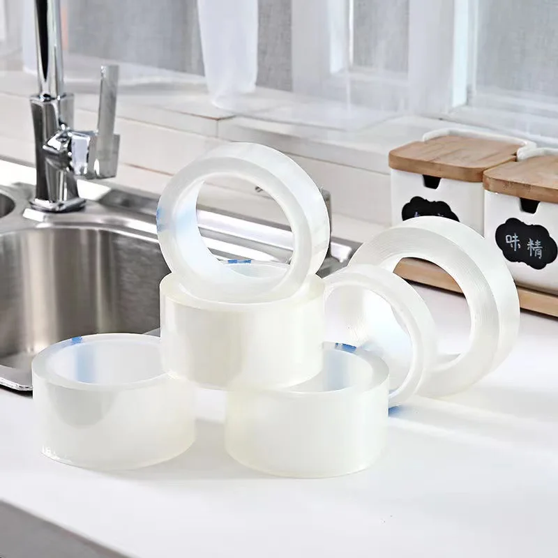 ห้องครัวห้องน้ํากันน้ําเทปกันน้ําอ่างล้างจาน Bath แถบปิดผนึกเทปกาวกันน้ํากาว NANO เทป 1